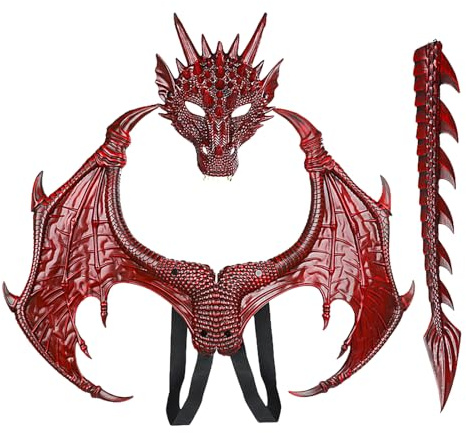 Générique Dragon Costume Toddler - Halloween-outfit, bekvämt cosplay-set | karnevalsmaskerad kostym, scenföreställningsklänning, fantastisk grodanvändning
