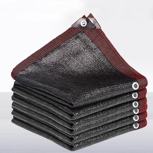 Red de protección solar de alta calidad con bloqueo UV, lona de malla transpirable para aislamiento térmico, perfecta para patio, garaje, balcón y uso en fábrica (26 x 33 pies)
