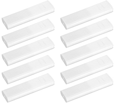 NIYANGLE 10 Piezas Contrapeso para Cordón de Persiana Vertical Mango Cuadrado, Tensor de Cable Plástico Resistente para Persianas Enrollables y Cortinas, Accesorios para Hogar y
