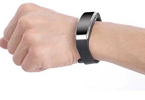 Wiiguda@8GB Digital Voice Recorder & MP3 Player Wristband Bracelet USB Spy Audio Recorder Pen for Meeting, Lecture, Conversation, Interview
