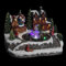 Feeric Lights et Christmas - Village de noël Fontaine et Enfants 10 LED + transfo