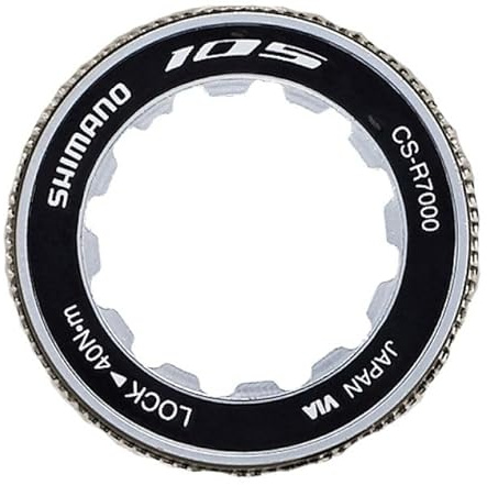 SHIMANO Verschlussring, Silver/Black, One Size