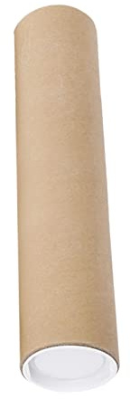 Posterrohr Karton Postrohr Schutzrohr Verpackung für den Versand von Dokumenten Kunstwerken, 50CM