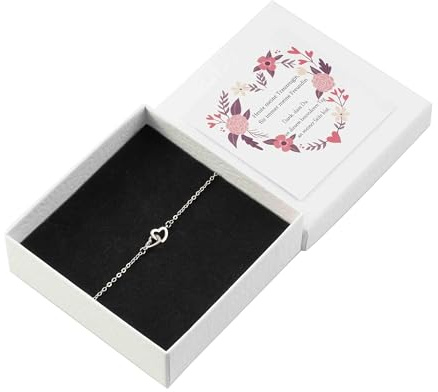 SHIEAGLELD Brautmutter Armband, Brautmutter Geschenk mit Herz Armband und Karte - Heute Bin Ich Eine Braut, Morgen Eine Ehefrau, Aber für Immer Deine Tochter - Hochzeit Geschenkidee Braumutter