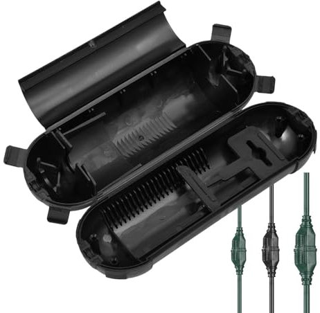 Extension Cable Cover - Electrical Connection Box, External Plug Cover, Weather Resistant Sealing Cable Protector, Outdoor Extension Box, Cover