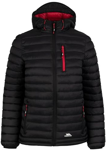 Trespass Womens Padded Casual Jacket Lenka B - Womens Lightweight Puffer Jacket with Hood, Padded Jacket with Pockets, Warm Ladies Coat for Outdoors