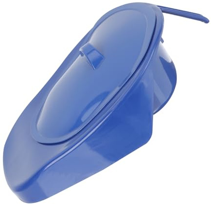 ERINGOGO Urinal Aus Kunststoff Mit Auslaufschutz Für Bettlägerige Patienten Und Senioren Komfortable Bettpfanne Für Zuhause Leicht Zu Reinigen Mit Ergonomischer Form