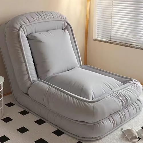 Sofá cama plegable – Silla reclinable ajustable con respaldo para sala de estar y dormitorio, perfecta para jugar y leer