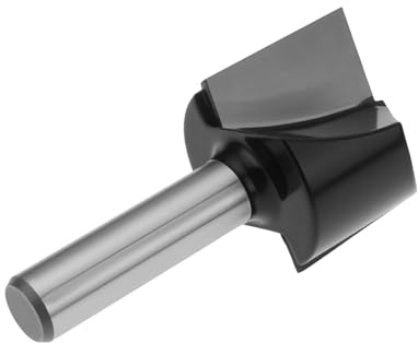 EMSea Punta per smussare HM, codolo da 8 mm, lunghezza totale 51 mm, larghezza 25 mm, lunghezza di lavoro 20 mm, per legno, truciolato