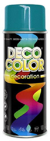 Deco Color DC Lackspray glänzend 400ml nach RAL freie Farbauswahl (wasserblau glanz RAL 5021)