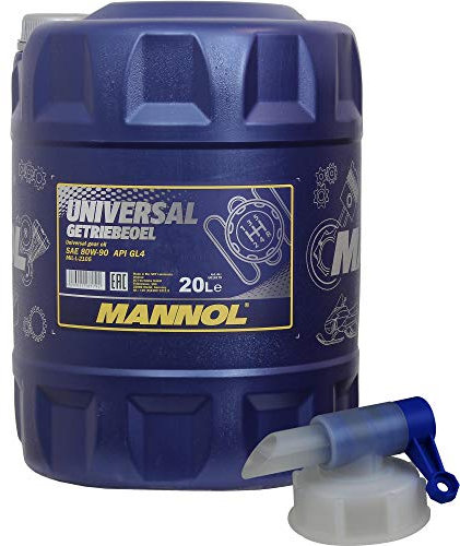 MANNOL - Olio universale per trasmissione 80W-90 API GL 4 MN8107-20, 20 litri