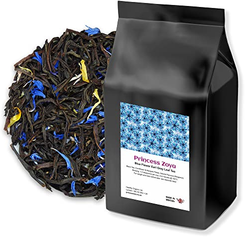 Earl Grey Blue Flower Large Leaf Loose Tea