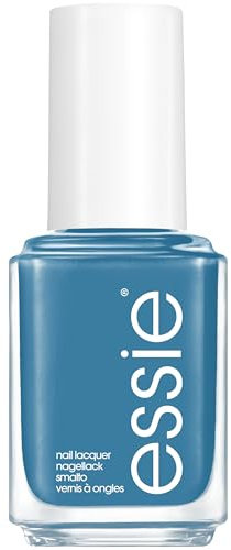 essie Nagellack mit deckendem und glänzendem Finish für farbintensive Fingernägel, Nr. 787 amuse me, Blau, 13,5 ml