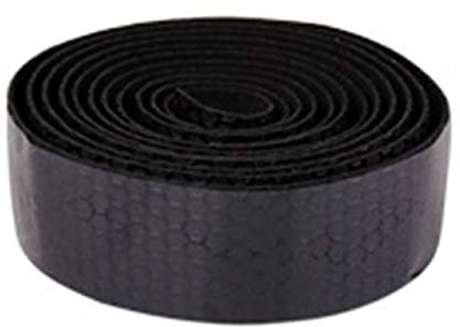 NSGJUYT Fahrradlenker. Hex Kariertes Muster Fahrrad-Lenkerband Rennrad Radfahren Lenker Wrap Band Fahrrad Modification Sport Reiten (Color : Black)