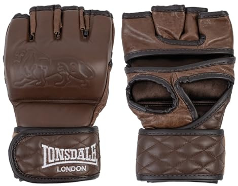 Lonsdale MMA-Trainingshandschuhe aus Leder Vintage MMA Gloves