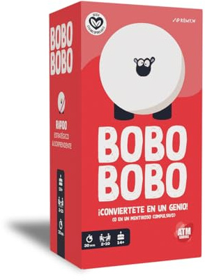 Bobo Bobo - Juegos de Mesa Estratégico y Divertido - Cartas con Curiosidades para Jugar y Aprender con Amigos y Familia - Regalo Original