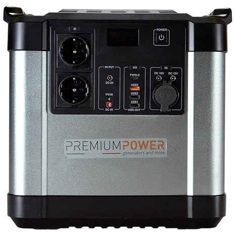 Power Station Portatile PB2000-2 kW (2000 Watt) - Generatore a batteria