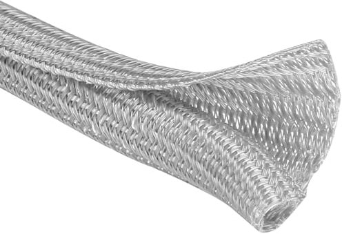 JOTO Manchon de Câble 8M, Gaine Câble Flexible, Cache Câble, Gestion de Câble Réglable, pour Fils Éléctrique de TV, PC, Sécurité Maximum pour Enfants et Animaux, Permet à la Dissipation de la Chaleur