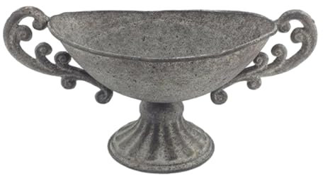 Colcolo Flower Urn Vase Trumpet Plant Urn Goblet Vase Flower Stands Tabletop Elegant Flowerpot Wedding Centerpieces Vase Urn Planter, 26.8cmx13cm