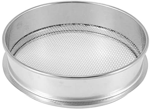 Poggapp Heavy Duty Garden Riddle Sieve Mesh Soil Sift Compost Seed Tray Gardening Tool-8 (2.5mm)