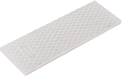 Pierre à Aiguiser Diamant Double Face, Aiguisoir de Cuisine Grain 200/600 pour Outils D'affûtage, Cuisine Domestique, Travail du Bois, Patinage sur Glace, Joint de Carrelage en