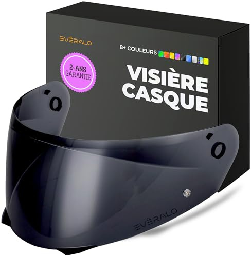 Everalo Visiera Casco per HJC i90 - i91 - HJ33 | Lente di ricambio Esclusiva, Compatibile con lente Antifog Originale