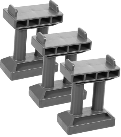 DRESSOOS 3pcs Pretend Bridge Support Toy for Model Railway Model Train Accessories Decorative Bridge Pier for Playing