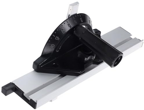 DIYEAH Aluminium Alloy Miter Gauge for Table Saw Fence System, Precision Woodworking Guide, Lightweight and Sturdy, for Craft Projects and DIY