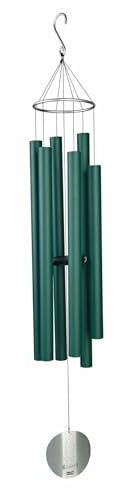 Klangspiel Extra Groß Metall Windspiel Windharfe Feng Shui Entspannung 165 cm Waldgrün