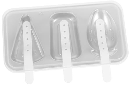 ABOOFAN Moule à Glace Bâtonnet Acier Inoxydable avec Couvercle et Bâtonnets Accessoire Pratique pour Sucettes Glacées Maison Réutilisable et Facile à Nettoyer