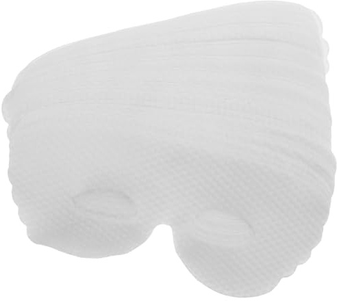 Hohopeti 100stücke Vliesstoff-augenmasken Einweg-augenpads Papierpflegepads für Hautpflege DIY Spa-augenmasken