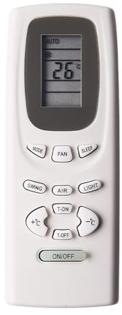 Telecomando di ricambio universale per condizionatori d'aria convenzionati Compatibilità con modelli KTGL002 Y512F2 Y502K Y512FA Y512F Y512 Telecomando di ricambio per Agreement Air