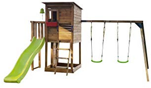 MASGAMES Parco Giochi Taga Scalata con Altalena Doppia MA700365