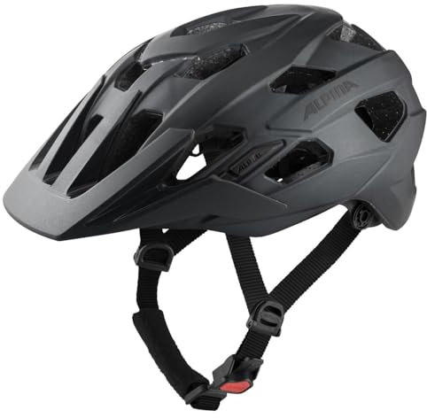 ALPINA PLOSE MIPS - Sicherer und Komfortabler MIPS Enduro & MTB Fahrradhelm Mit Antibakteriellen Polstern Für Erwachsene, optimaler Schutz, Black matt, L (57-61 cm)