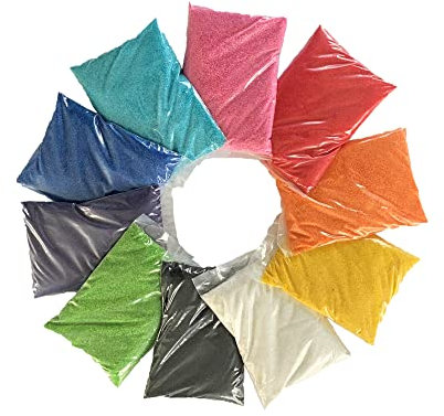 naninoa FARBSAND, Decosand Set 0,5mm (Mix 2) 10x100g = 1kg