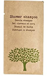 Doccia Shampoo bustina 10 ml - Linea Natura - Confezione 150 pezzi