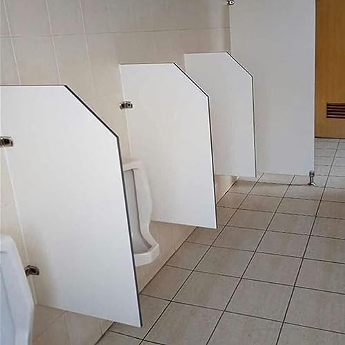 DAVBIR Urinal Trennwand, Urinal-Sieb, Urinal-Barriere-Trennwand, Trennwand Für Öffentliche Gesundheit, Edelstahlbeschläge, Verschleißfest, Schmutzabweisend, Für Schulen/Einkaufszentren (Size : 1pcs)