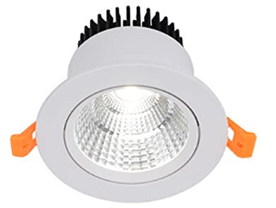 Faretto da Incasso a LED ad Alta resa cromatica 3W 5W 7W 10W 12W 15W 18W 25W Lampada da Incasso Faretto da Incasso AC220V 110V-220V Plafoniera da Bagno a LED per Esterni