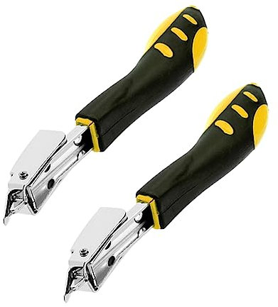 Artibetter Lot De 2 Arrache-clous Multifonctions En Métal Poignée Plastique Antirayures, Outil Arrache-clou Industriel Ergonomique Pour Travail Du Bois Et Réparation, Usage Professionnel Et Bricolage