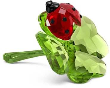 SWAROVSKI Idyllia Marienkäfer und Kleeblatt