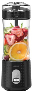 Green Lion Blend Mate Presse-agrumes portable, sans BPA, autonettoyant, qualité alimentaire, tension de fonctionnement 7,4 V – Noir