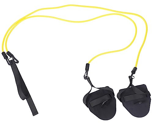 INOOMP Schwimmwiderstandsband Für Erwachsene Schwimmtrainingsgürtel Mit Bungee-Seil Schwimmhilfe Für Heimbecken Und Stationäres Schwimmen Effektiver Für Verbesserte