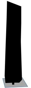 HBCOLLECTION® Atmungsaktive Schutzhülle Schutzhaube Abdeckung für Ampelschirm 260cm (schwarz)