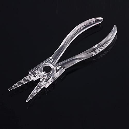 Lange Rundzange, Zange, 1 Stück, Acryl-Ringöffnungszange for gefangene Perlen-Reifen-Ring-Nasen-Lippen-Ohr-Piercing-Körperschmuck-Werkzeug