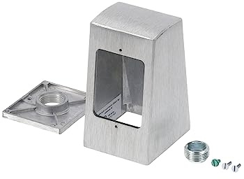 Component Hardware R58-1010 Single Face Pedestal Outlet Box
