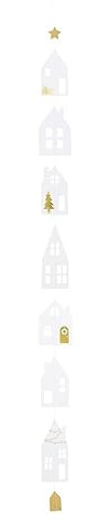 Räder Christbaumschmuck Häuschenkette 'Winterstadt' lang Design...