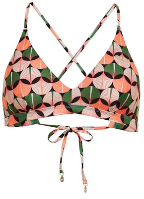 Superdry Damen Triangel-Bikinioberteil mit überkreuzten Rückenträgern