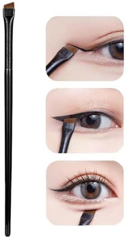 Cepillos para cejas, cepillo para cejas - Pincel delineador de ojos fino