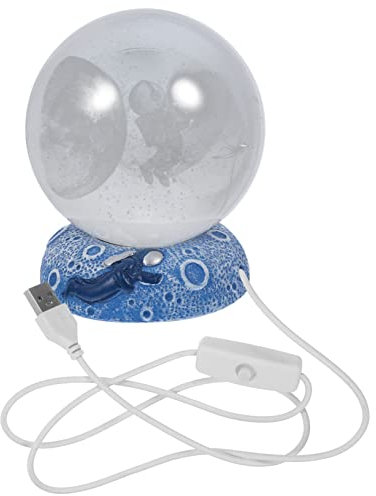 ORFOFE Led Kristallkugellampe Glasfigur Nachtlampe Usb-betriebene Kugellicht Mit Bunter Beleuchtung Kreative Statue Dekoration Für Zuhause Kinderzimmer Büro