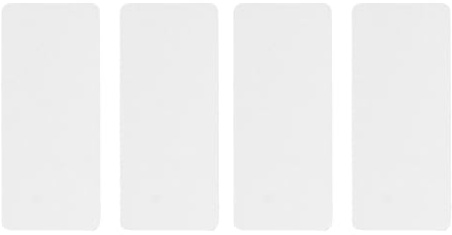 Restokki gestanzte Maschinen-Schneidepads, Mini-Standard-Polycarbonat-Kunststoffplatten, Prägung, Basteln für DIY-Projekte (4Pcs)